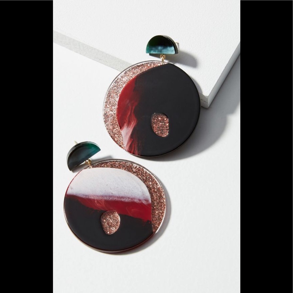 Jupiter drop earrings